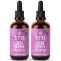Produktbild: BitterLiebe - Bittertropfen Mild Berry - alkoholfreie Bitterstoffe Tropfen mit Fruchtgeschmack - Artischocke & Löwenzahn für die Verdauung* - gegen Süßhunger - Vegan & Made in Germany