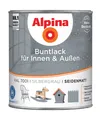 Produktbild: Buntlack f.außen seidenm.silbergr.750ml Außen silbergrau 0,750 l