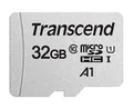 Produktbild: Transcend 32GB microSDXC 300S Klasse 10 Speicherkarte mit bis zu 95/45 MB/s (für Smartphones, Digitalkameras und Nintendo Konsolen) ohne SD-Adapter - TS32GUSD300S