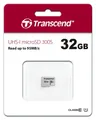 Produktbild: Transcend Micro SDHC Karte 32GB Speicherkarte 300S UHS-I U1 Class 10 Speicherkarte