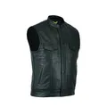 Produktbild: Leatherick Herren Premium im Anarchie-Stil Rindsleder Motorrad Leder (DE/NL/SE/PL, Numerisch, 54, Regular, Regular)