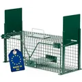 Produktbild: ITA Lebendfalle 5006 50x18x18 cm - Wetterfeste & Zuverlässige Falle für Ratten und Andere Nagetiere - Rattenfalle Marderfalle - Fertig Montiert, Bissschutz, Tragegriff