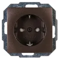 Produktbild: Kopp PARIS Schutzkontakt - Steckdose palisander - braun