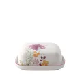 Produktbild: Villeroy & Boch - Mariefleur Basic Butterdose mit Deckel Bunt, Spülmaschinenfest, Mikrowellensicher, Butterglocke, Butteraufbewahrung, Dose für Butter, Florales Design, Blumenmuster, Premium Porzellen