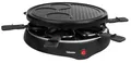 Produktbild: TRISTAR Raclette RA-2998, 6 Personen, 800 W, Grillplatte mit Crepe-Bereich