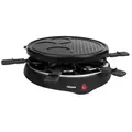 Produktbild: TRISTAR Raclette RA-2998, 6 Personen, 800 W, Grillplatte mit Crepe-Bereich