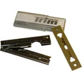 Produktbild: Unger TM100 Glasschaber Trim 10plus1 - doppelseitig scharfe Klinge 10 Klingen + 1 Halter im Etui