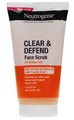 Produktbild: Neutrogena Clear & Defend Face Scrub with Salicylic Acid 150ml, Oil Free