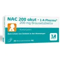 Produktbild: NAC 200 akut-1A Pharma