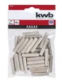 Produktbild: KWB Holzdübel 8x40mm geriffelt 40 Stk Holzverbinder Möbelbau