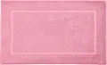 Produktbild: REDBEST Duschvorlage, Badteppich New York rosa Größe 50x80 cm - saugstark, sehr strapazierfähig, hautsympathisch, trittweich, 100% Baumwolle