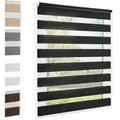 Produktbild: Doppelrollo Doppelrollo Klemmfix schwarz 55x220 cm, Foxx schwarz 55 cm x 220 cm