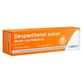 Produktbild: Dexpanthenol axicur Wund- und Heilcreme 50 mg/g, fördert die Wundheilung bei oberflächlichen Hautverletzungen, unterstützt den Heilungsprozess von Haut- und Schleimhautläsionen, 100g