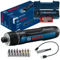Produktbild: Bosch Akku-Schrauber Go Professional mit Koffer Bit-Set USB-C-Kabel 06019H2201