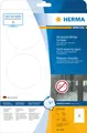 Produktbild: HERMA Special - Selbstklebende matte Polyesterfolienetiketten - weiß - 84 mm rund 150 Etikett(en) (25 Bogen x 6) (8336)