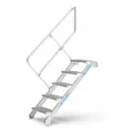 Produktbild: ZARGES LM-Treppe 60° 7 Stufen, 600 mm breit, Höhe 1.75 m