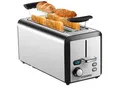 Produktbild: Steinborg Langschlitz Toaster Digitales Display m. Brötchenaufsatz 1500W