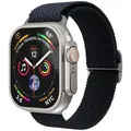 Produktbild: Woven Loop Armband für das Apple Watch Series 1 t/m 11 / SE / Ultra (44/45/46/49 mm) - Navy