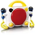 Produktbild: LENCO KCD-011KIDS Tragbarer Kinder Karaoke CD-Player mit BT