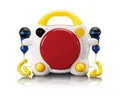 Produktbild: Lenco KCD-011KIDS Karaoke-Maschine (Bluetooth,CD, 6 W, Karaoke-CD-Player, Bluetooth 5.0, 2 Mikrofone, Anti-Shock)