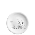 Produktbild: KAHLA 323460A50983CP Peanuts Frühstücksteller 21,5 cm Peanuts Flower | weißer Vorspeisenteller mit Peanuts Motiv aus Porzellan
