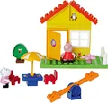 Produktbild: BIG Lernspielzeug Bloxx Peppa Garten Haus inkl. Peppa + Luzie Locke Figur, 26 Teile (26-St), Peppa Pig Haus