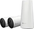 Produktbild: Ezviz HB3-Halow Kit 2k, 2+1 Outdoor Kamera Kit Akkubetrieb Nachtsicht Sirene NEU
