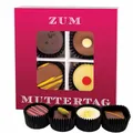 Produktbild: Hallingers Genuss Manufaktur Pralinen Muttertagsgeschenk – mit & ohne Alkohol, handgemacht & zart schmelzender Edelkakao in edler Geschenkbox, feine Confiserie-Qualität besondere Geschenkidee für Mama