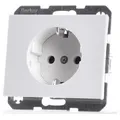 Produktbild: Berker Schuko-Steckdose polarweiß/glänzend 47157009