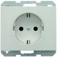 Produktbild: Hager Berker Steckdose SCHUKO 47157009 polarweiß