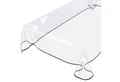 Produktbild: ANRO Tischdecke Tischdecke Klara Transparent Transparent Robust Wasserabweisend Breite, Glatt