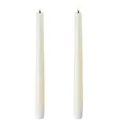 Produktbild: Uyuni LED Tafelkerze 25cm Ivory 2 Stück