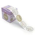 Produktbild: AVERY Zweckform 56814 Geschenkaufkleber Herzlichen Glückwunsch 50 Stück (Ø38mm, Geschenketiketten Geburtstag, Happy Birthday, Karten, Einladung, Deko, Gutschein, Geschenkpapier) Sticker auf Rolle