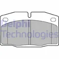 Produktbild: DELPHI LP415 Bremsbelagsatz, Scheibenbremse für OPEL