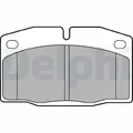 Produktbild: DELPHI LP415 Bremsbelagsatz, Scheibenbremse für BEDFORD,LOTUS,OPEL,VAUXHALL