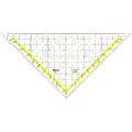Produktbild: Aristo TZ-Dreieck 22.5 cm, mit Griff, Facette an Hypotenuse, Tuschenoppen (22.50 cm, Kunststoff) (AR1650/2)