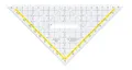 Produktbild: Aristo AR1650/2 Zeichendreieck TZ-Dreieck®, Plexiglas® mit Griff, 225 mm, glaskl