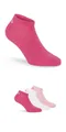 Produktbild: Fila Socken UNISEX INVISIBLE PLAIN SOCKS (3-Paar) mit eingestricktem Logo an der Ferse