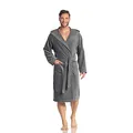 Produktbild: Vossen Damen & Herren Bademantel Texas Flanell, XXL