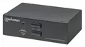 Produktbild: 766623153546 Manhattan 153546 Tastatur/Video/Maus (KVM)-Switch Schwarz Manhattan