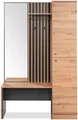 Produktbild: Finori Garderobe, Dekor Artisan Oak / anthrazit B x H x T ca. 122 x 190 x 37 cm