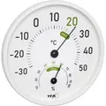Produktbild: Thermo-/Hygrometer Weiß 45.2045.02 - Tfa Dostmann