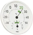 Produktbild: Analoges Thermo-Hygrometer 45.2045.02 für innen und außen mit farbigen Komfor...