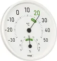 Produktbild: TFA Dostmann Analoges Thermo-Hygrometer 45.2045.02 Innen Außen Temperatur Weiß