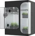 Produktbild: 2 in 1 150x120x200 Deluxe 600D Zuchtzelt Gewächshaus Grow Box Growzelt Tent,Growbox,Growschrank Growzelt Zelt The Hookah: 2-in-1 150x120x200 cm