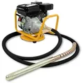 Produktbild: EBERTH Benzin-Betonrüttler 4800W, 6m Schlauch, 45mm Rüttelflasche, flexible Welle, drehbar, Metallrahmen