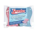Produktbild: Mapa GmbH Spontex Badputzer Schwamm, Badschwamm geeignet für alle Flächen im Bad, 1 Packung = 2 Stück, farbig sortiert 19321009