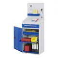 Produktbild: Rau Beistellschrank-Stehpult - Modell 04 BxTxH 650x520x1110/1220/1770mm