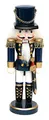 Produktbild: Dekohelden24 Zauberhafter Nussknacker Soldat in blau klassisch, ca. 25 cm