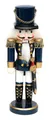 Produktbild: Zauberhafter Nussknacker Soldat in blau klassisch, ca. 25 cm